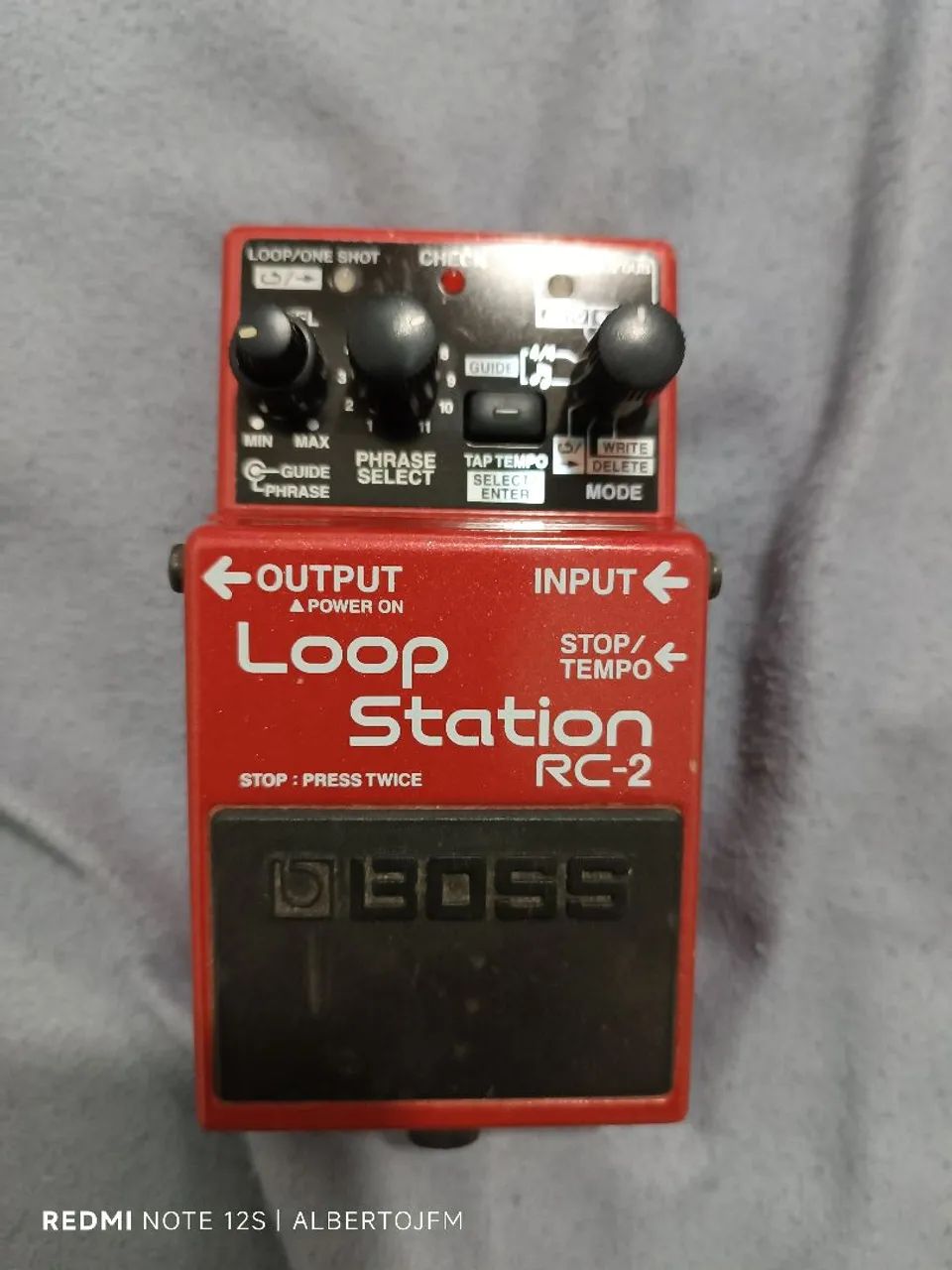 ギター boss rc 2 pedal rc 2 boss