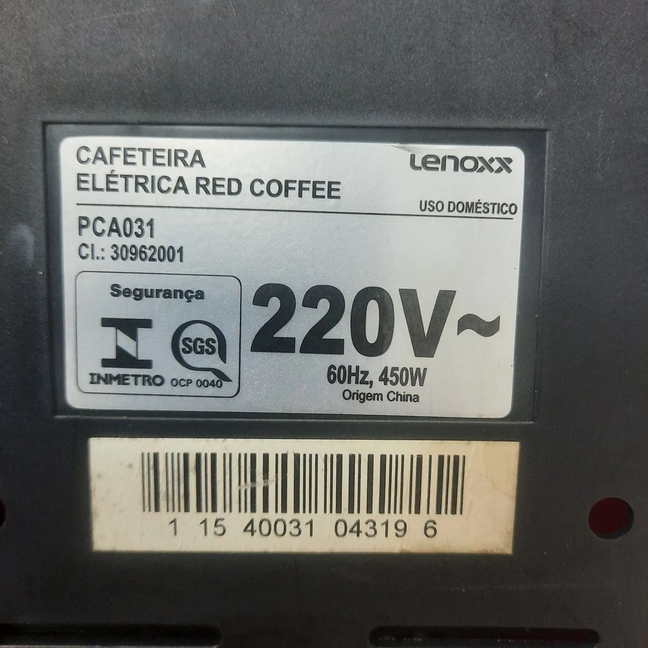 Cafeteira Elétrica Lenoxx  - Foto 3