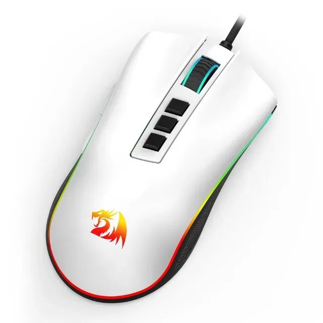 Mouse Gamer Redragon Cobra V2 Cypher, RGB, 12400 DPI, 8 Botões Programáveis - WZetta - Foto 4