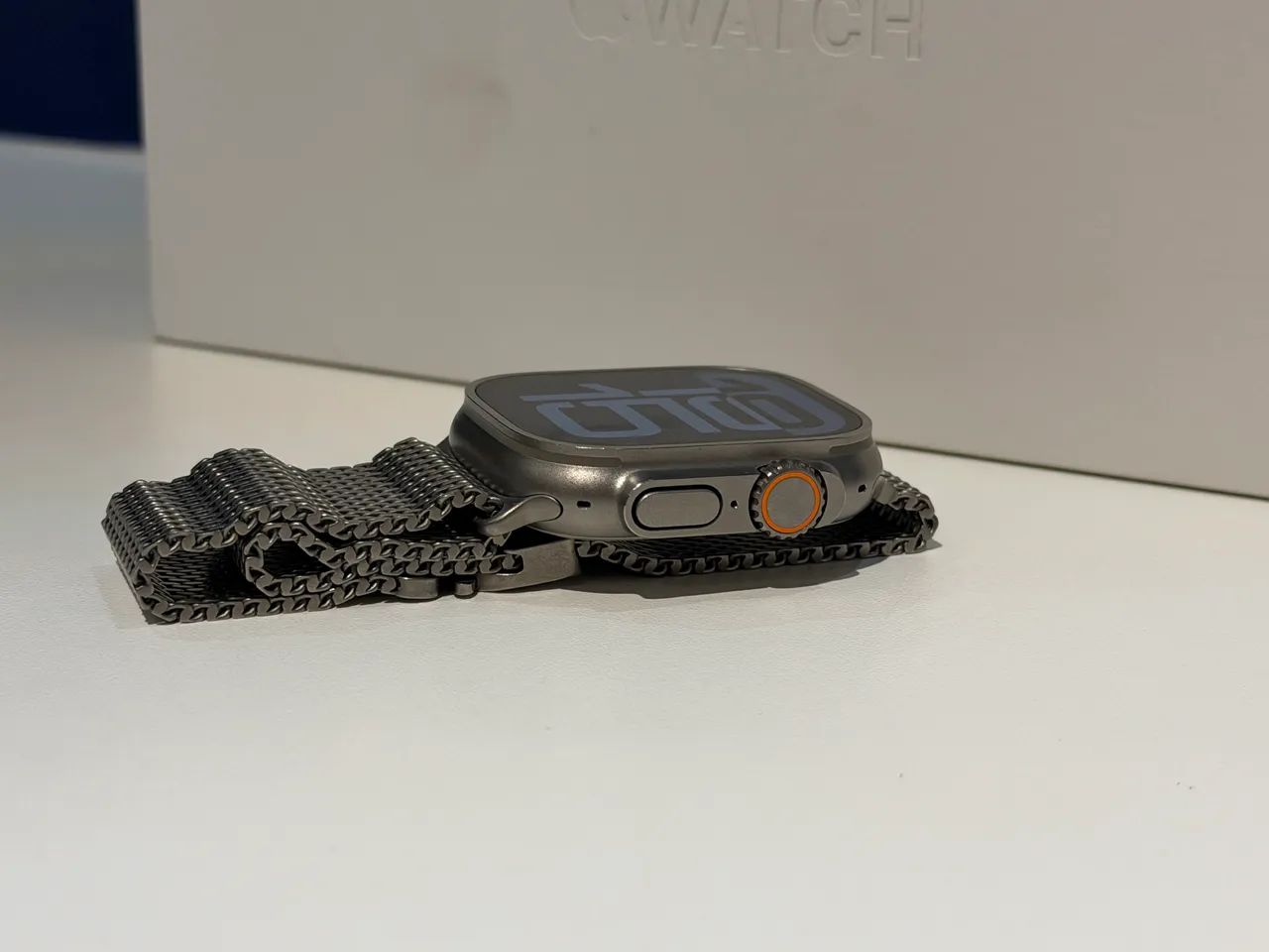 Apple Watch Ultra 2 Titânio - Pulseira Milanese - Impecável