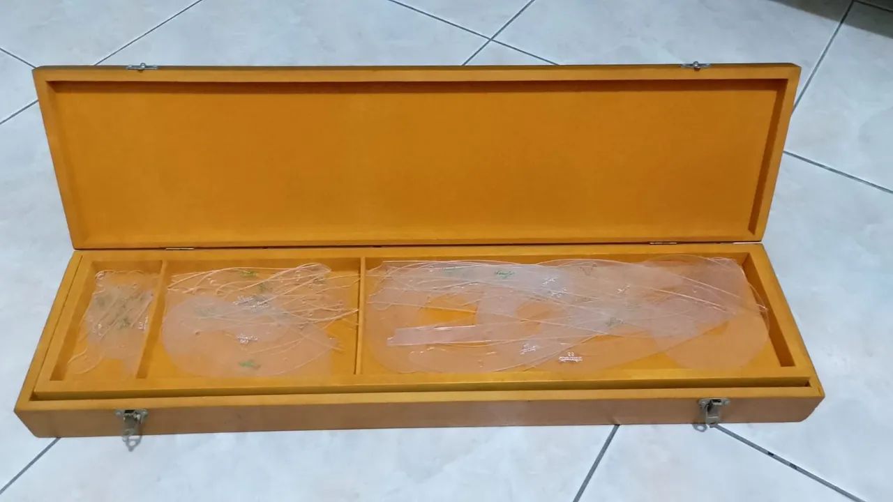 Conjunto profissional de curvas francesas  trident na caixa  - Foto 2