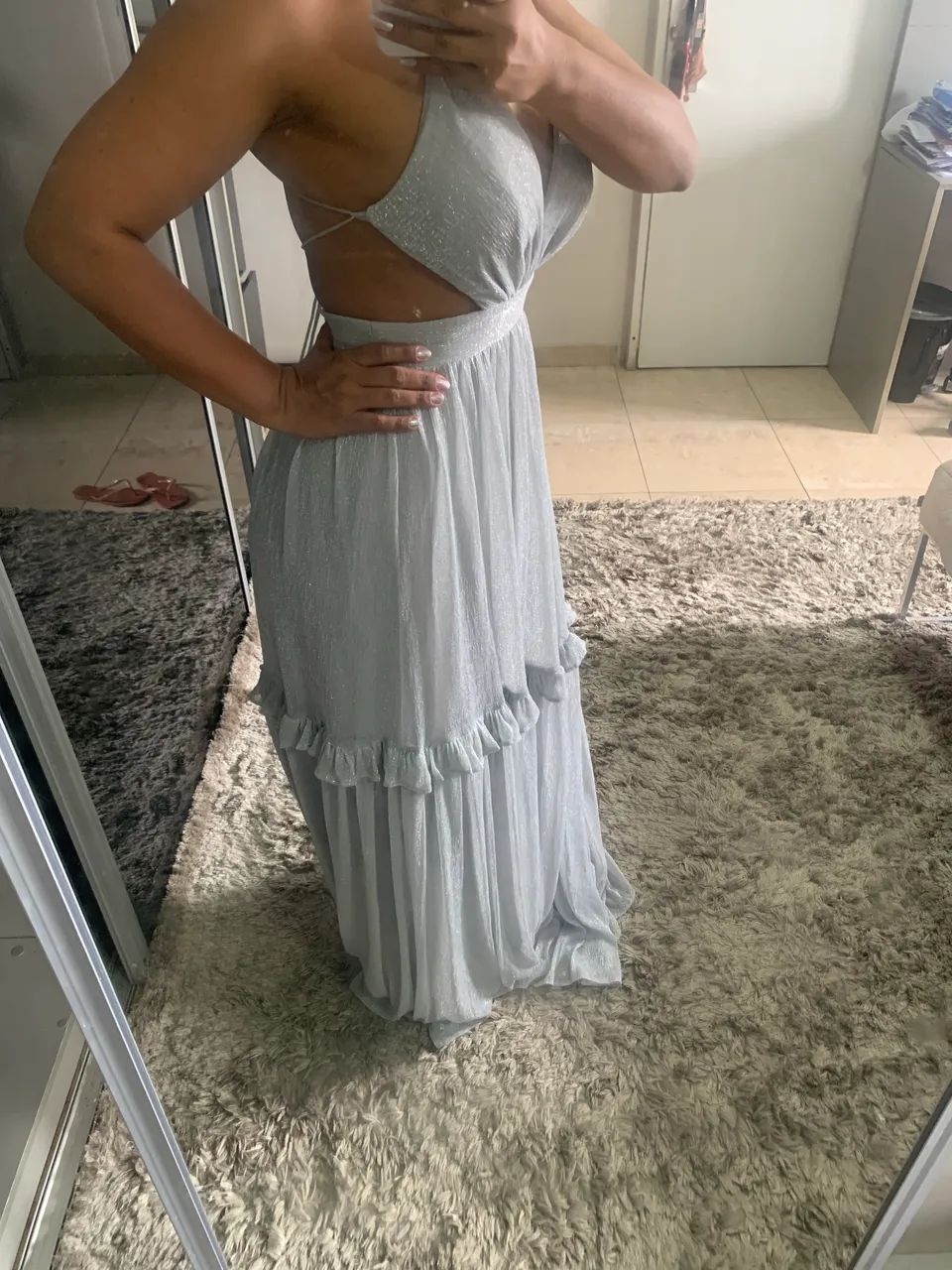 Vestido longo de festa(P) - Foto 4