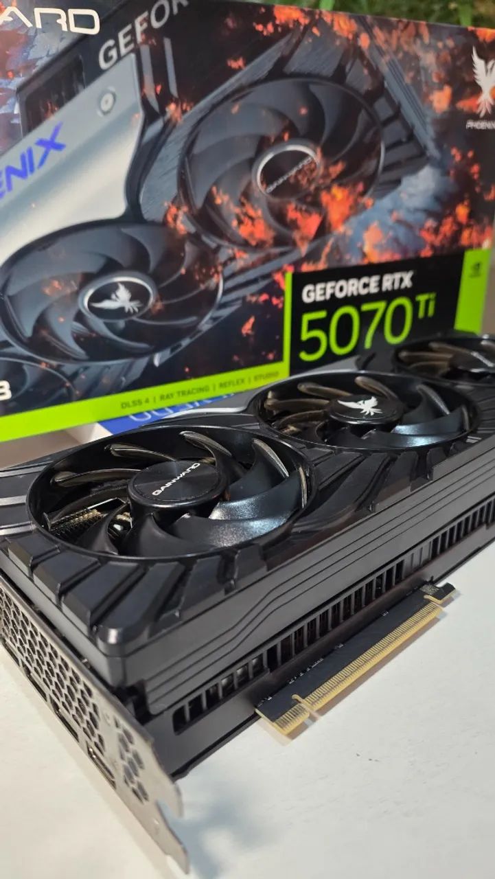 RTX 5070Ti 16Gb Gainward Phoenix Com Caixa e Cabos | Parcelo  - Foto 5