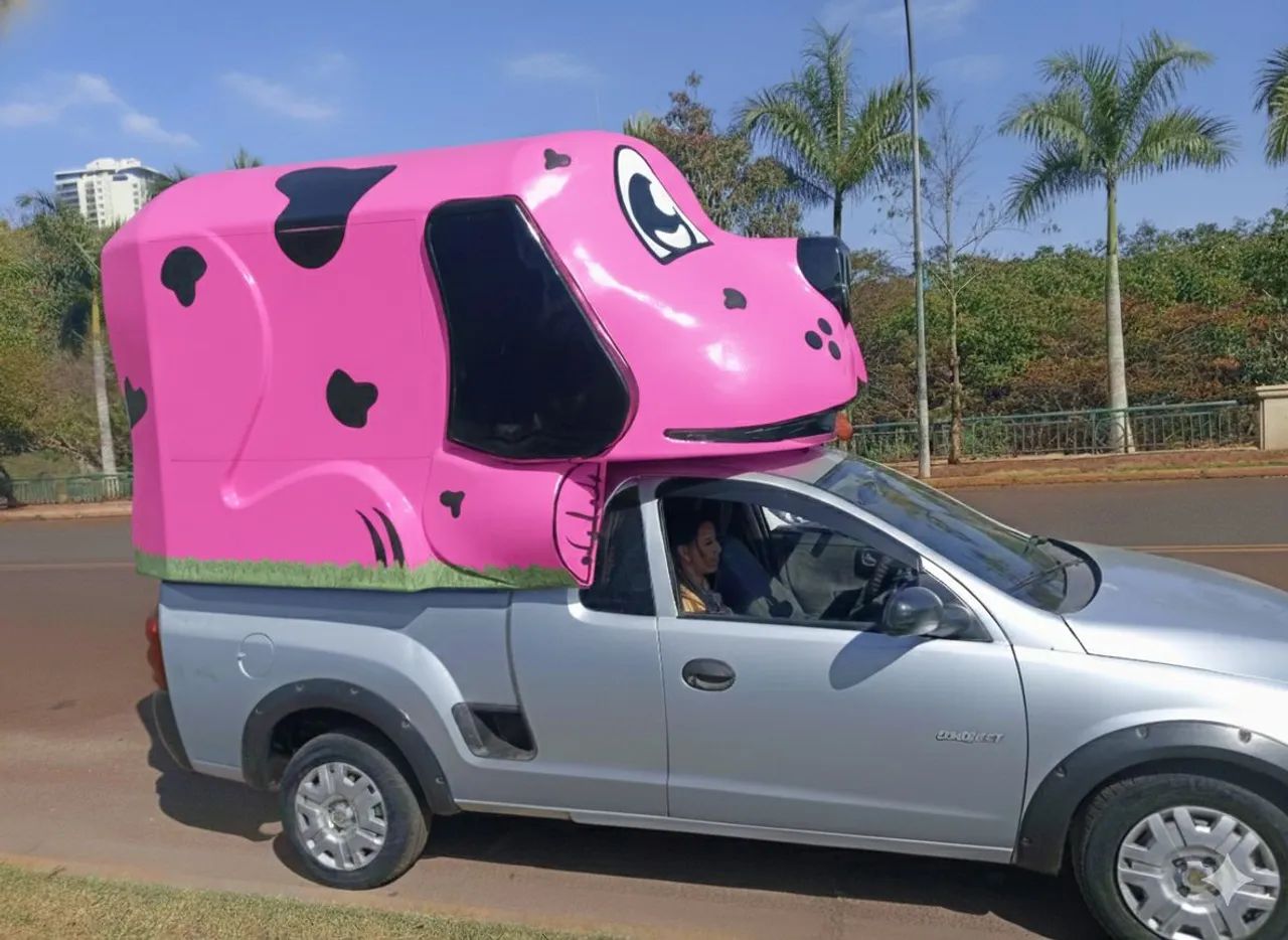 Pet movel baú para pick-up - Foto 3