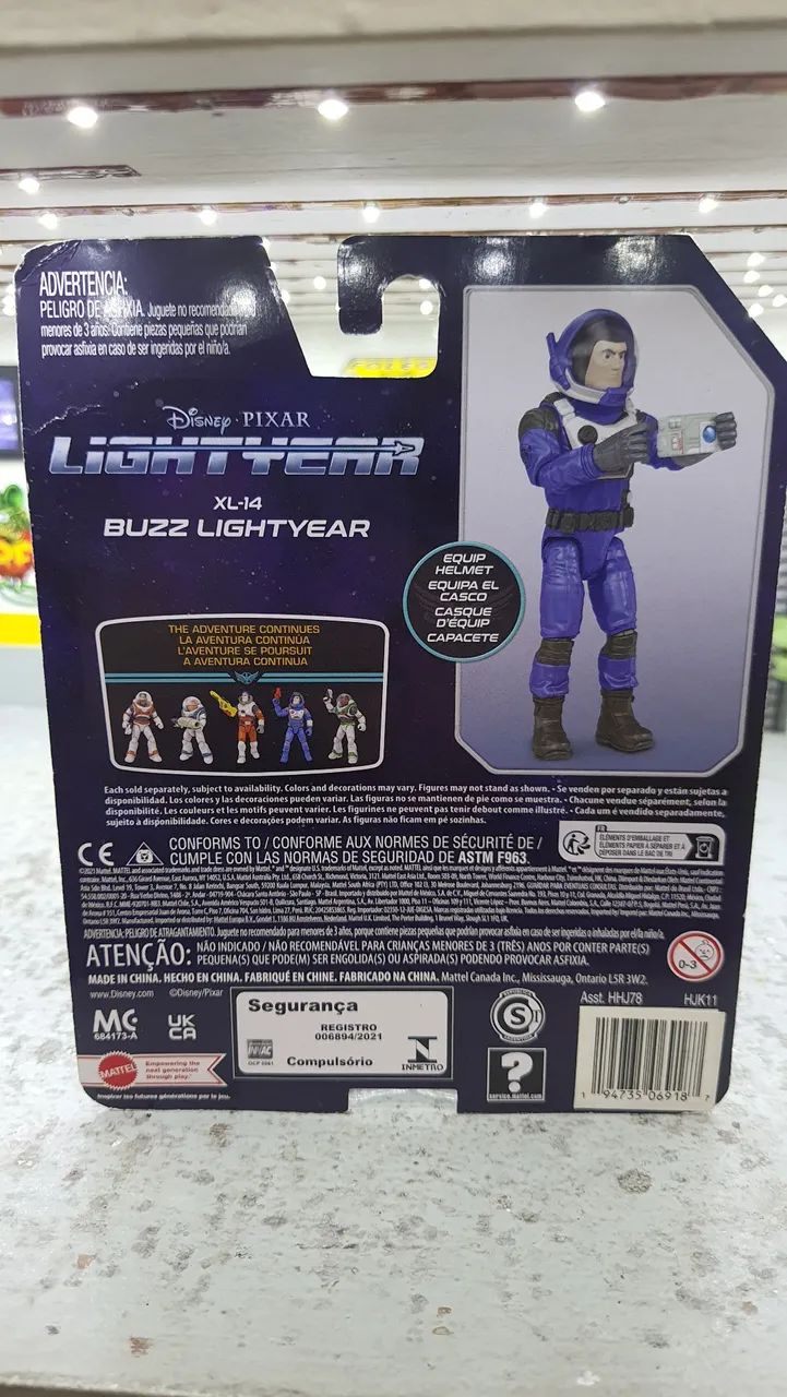 Boneco Figura Filme Lightyear- BUZZ LIGHTYEAR XL14 - Foto 2