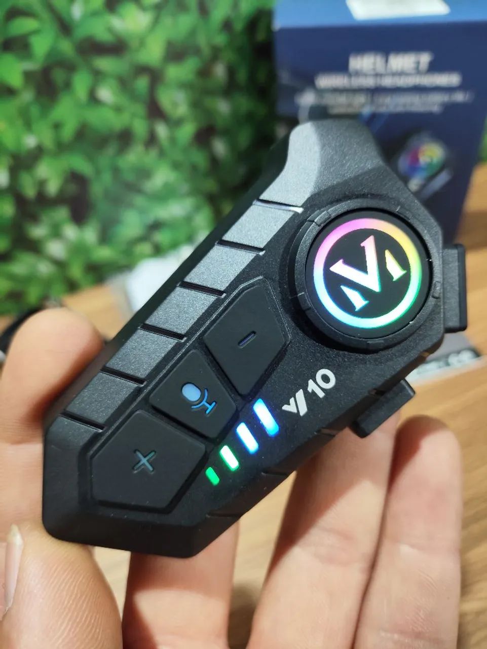Fone Comunicador Bluetooth para Capacete de Moto - Foto 2