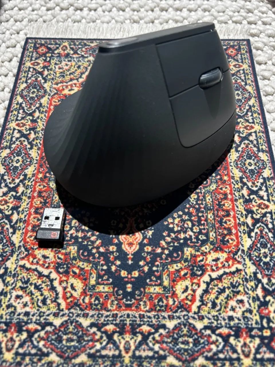 Mouse Logitech MX Vertical - Sem Fio - Foto 4