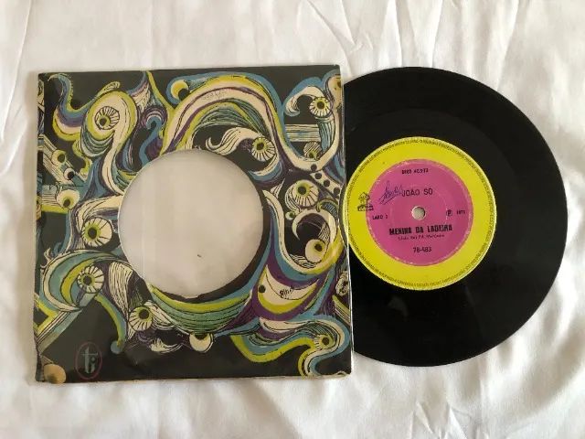 João Só: Menina Da Ladeira (1971) Disco Vinil Compacto - Foto 4