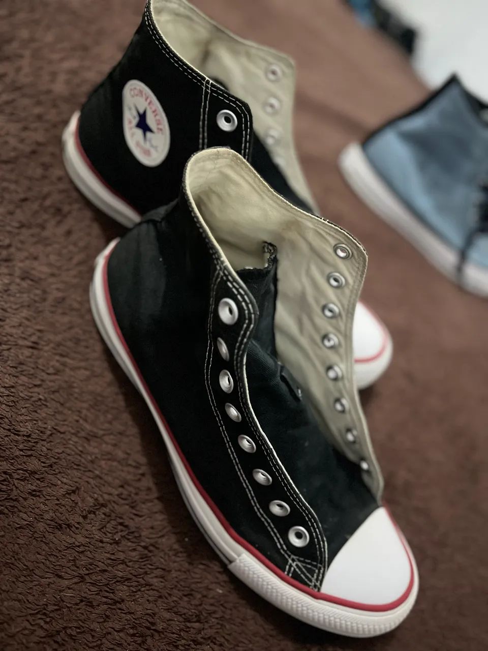 Allstar preto e azul - Foto 3
