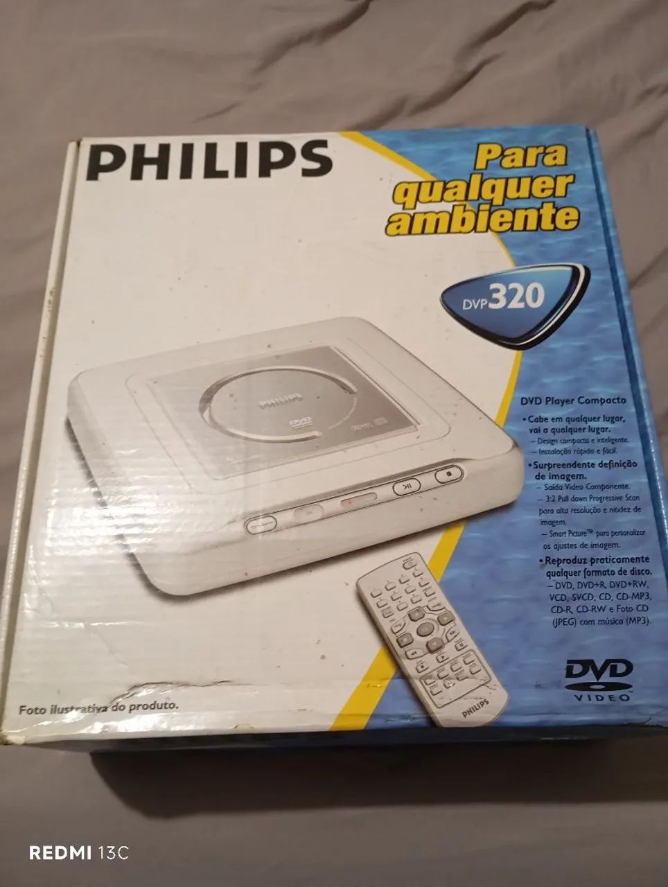 DVD Antigo nunca usado