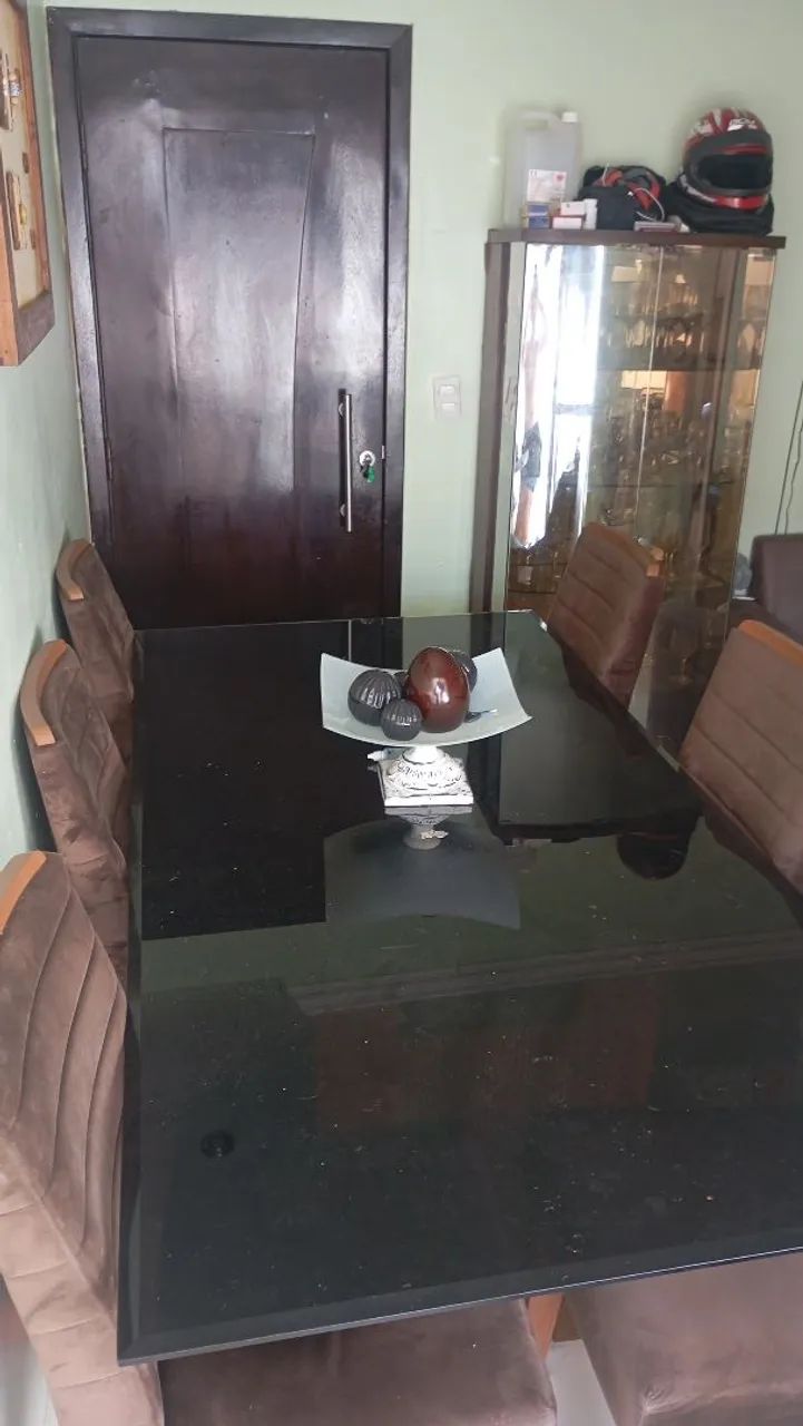 Mesa de vidro fumê  - Foto 5