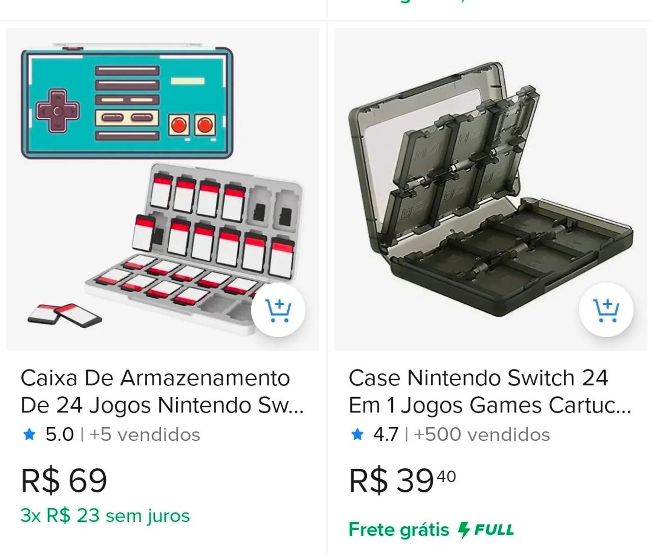 Estojo Magnético maior capacidade do mercado - até 120 jogos de