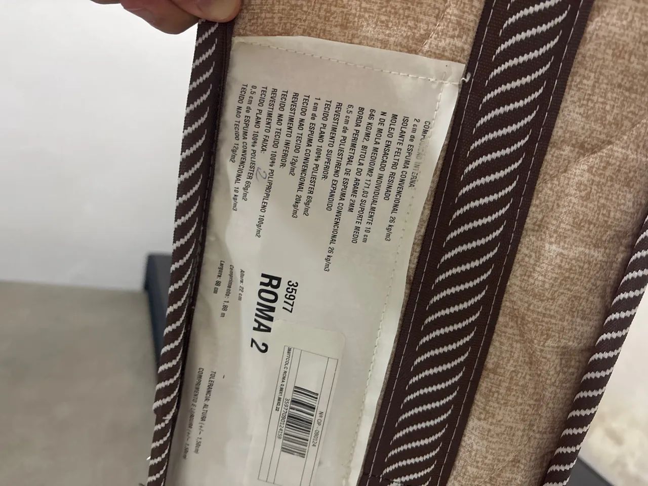cama de solteiro com parte de baixo - Foto 2