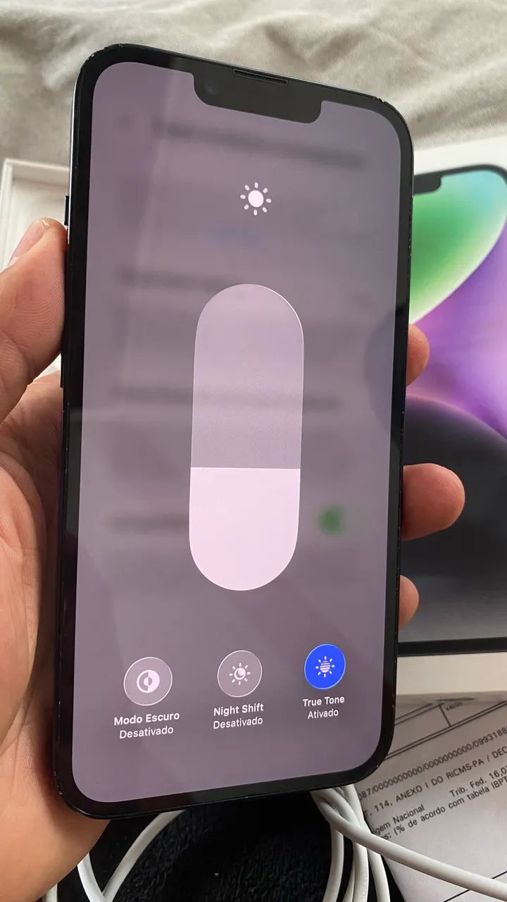 Iphone14 128gb com nota fiscal completo venda ou troca - Foto 3
