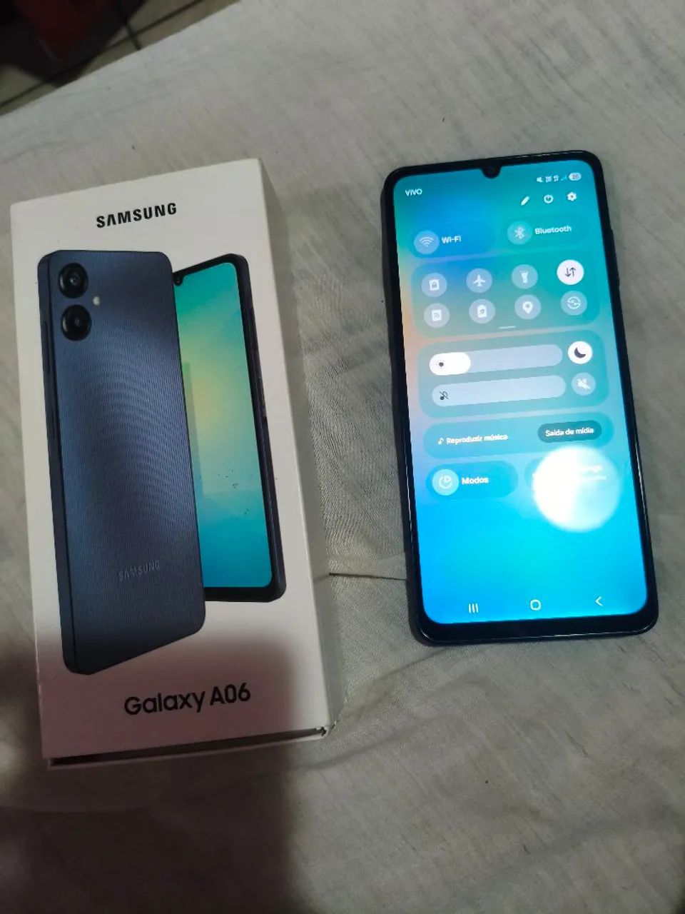 Vendo Samsung A06 Pouco usado