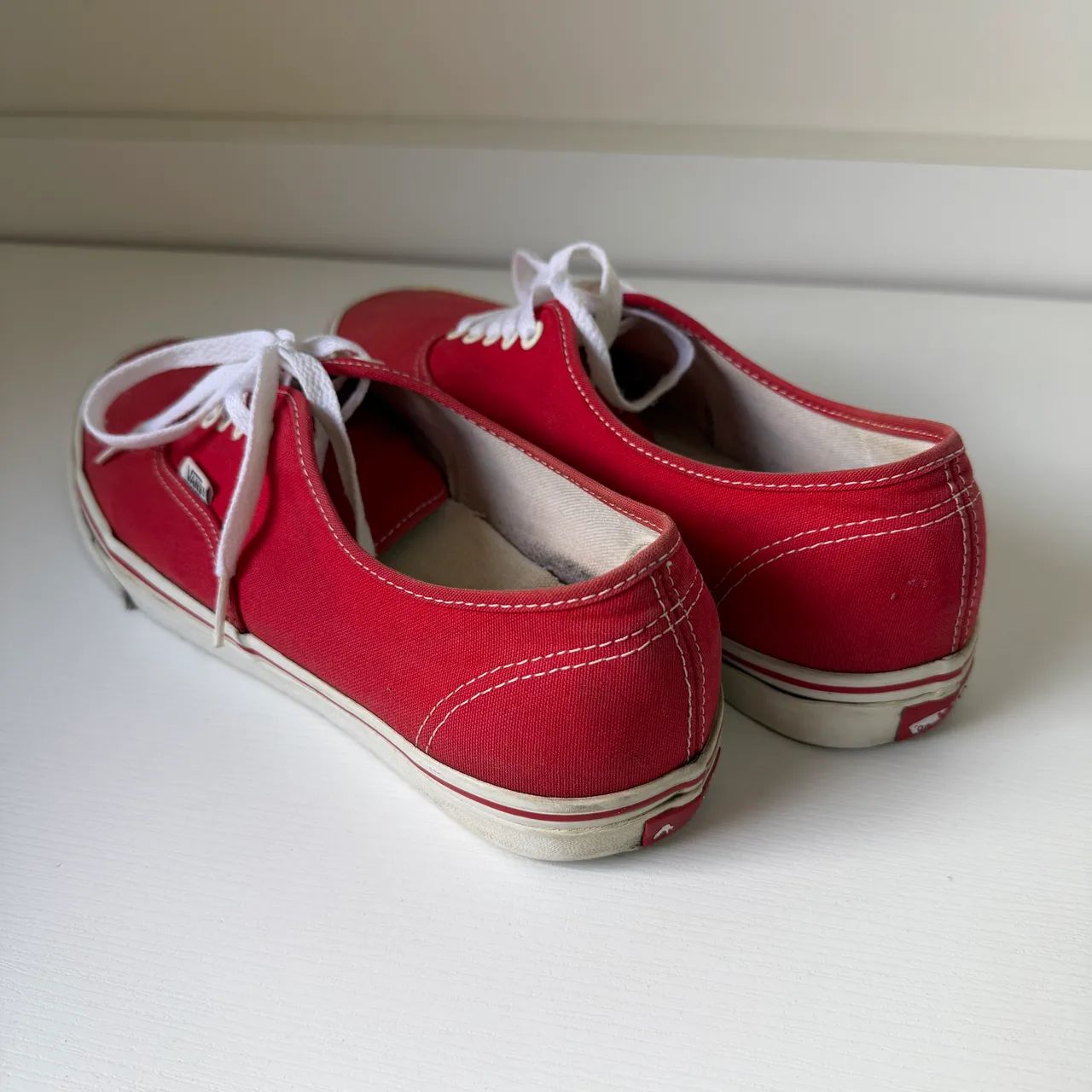 Tenis vans authentic usado vermelho 42 - Foto 2