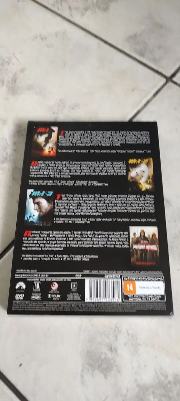 Box Quadrilogia Dvd Missão Impossível - Foto 2