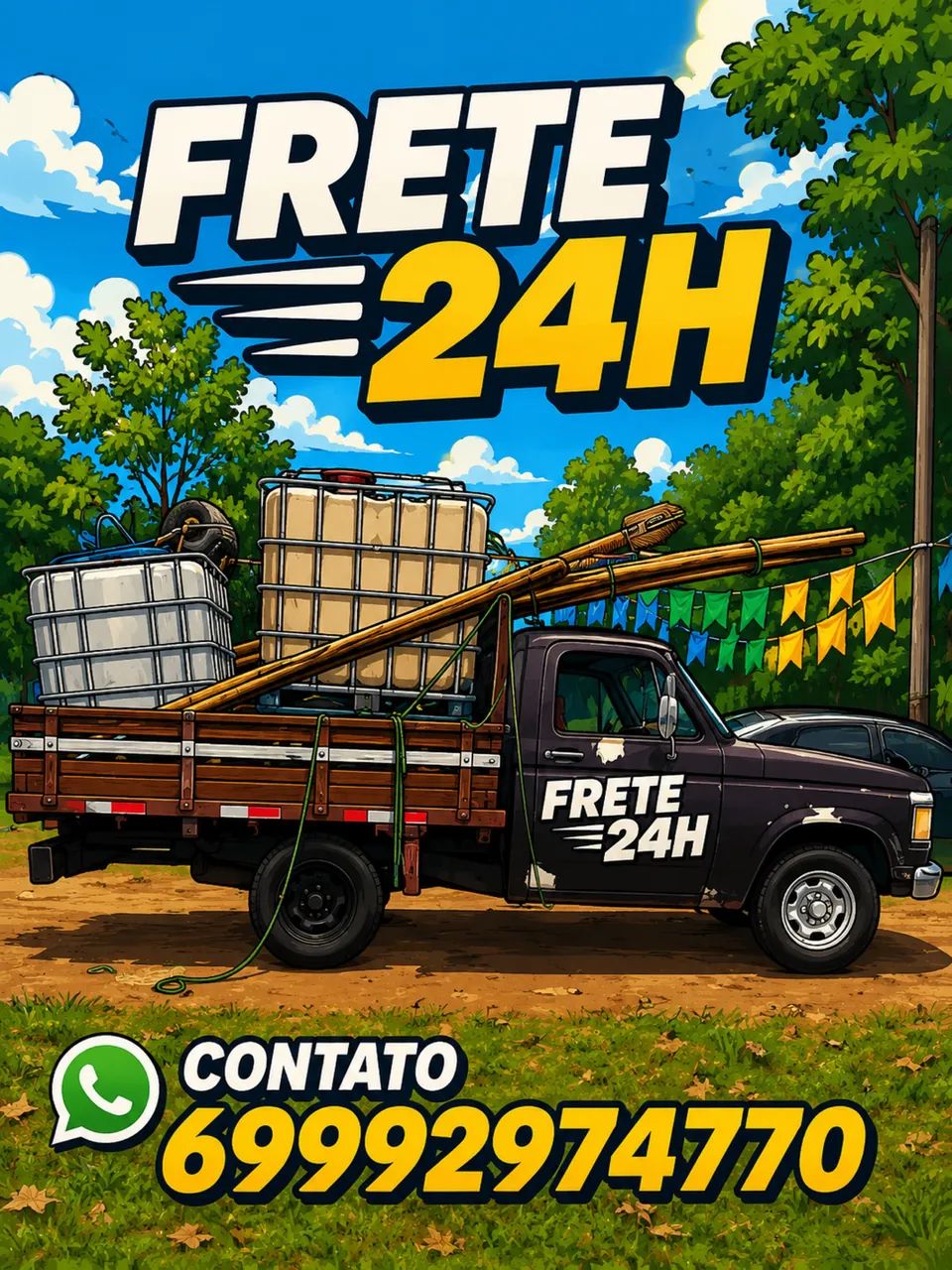 Frete 24h Porto Velho  - Foto 3