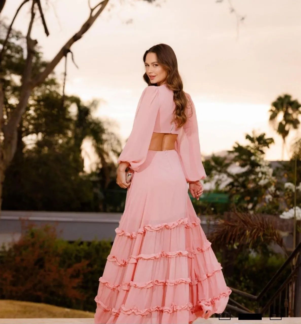 VESTIDO LONGO SOFISTICADO - Foto 2