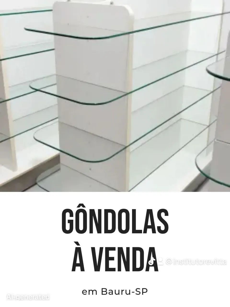 Gôndolas em perfeito estado R$ 1500 cada  - Foto 4