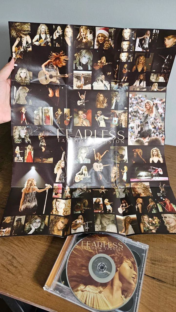 [TARGET COM PÔSTER] CD Fearless TV - Taylor Swift  - Foto 4