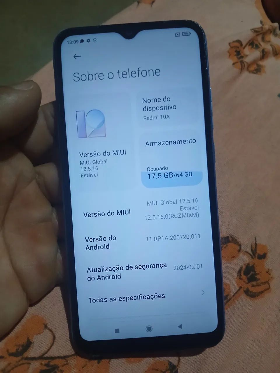 Vendo celular redmi 10A 128 GB - Foto 2