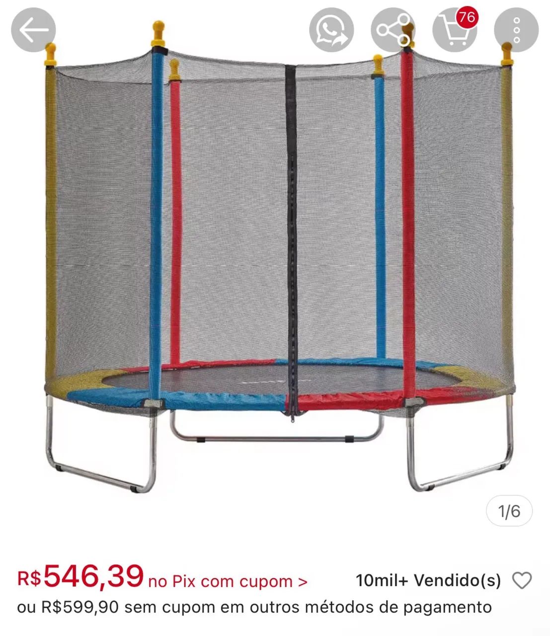 Pula pula 1,80 mt - Foto 4