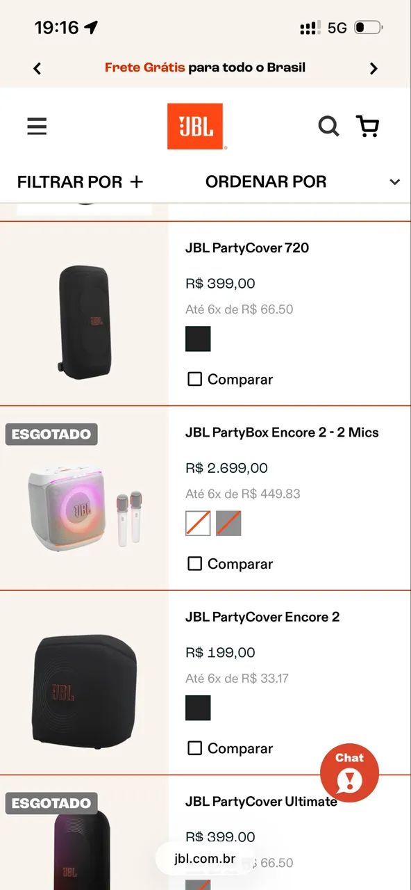 Caixa de Som JBL PartyBox Encore 2 + 2 MIC  - Foto 5