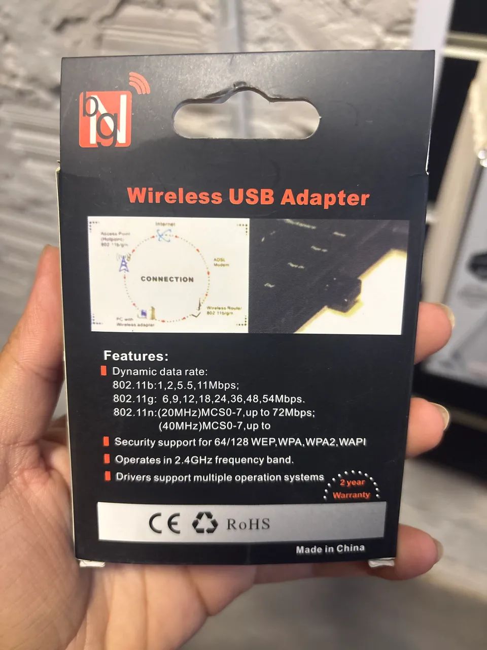 Adaptador Wi-Fi USB  - Foto 2