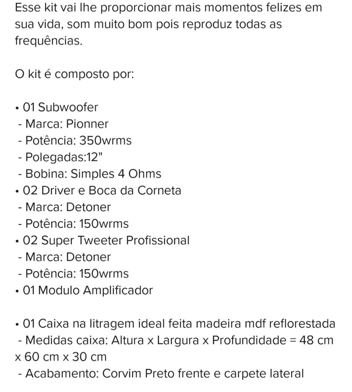 Tampao e caixa trio - Foto 3
