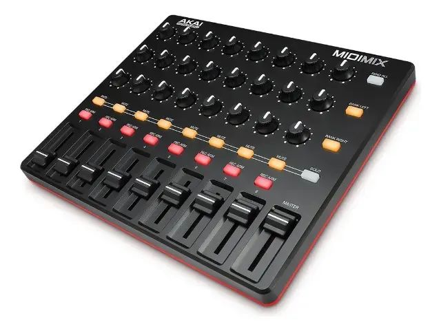 Controlador Mixer Portatil Midmix 8 Faders - Akai + Nf