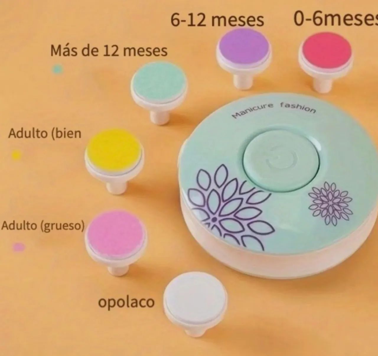 Lixa portátil bebê - Foto 3