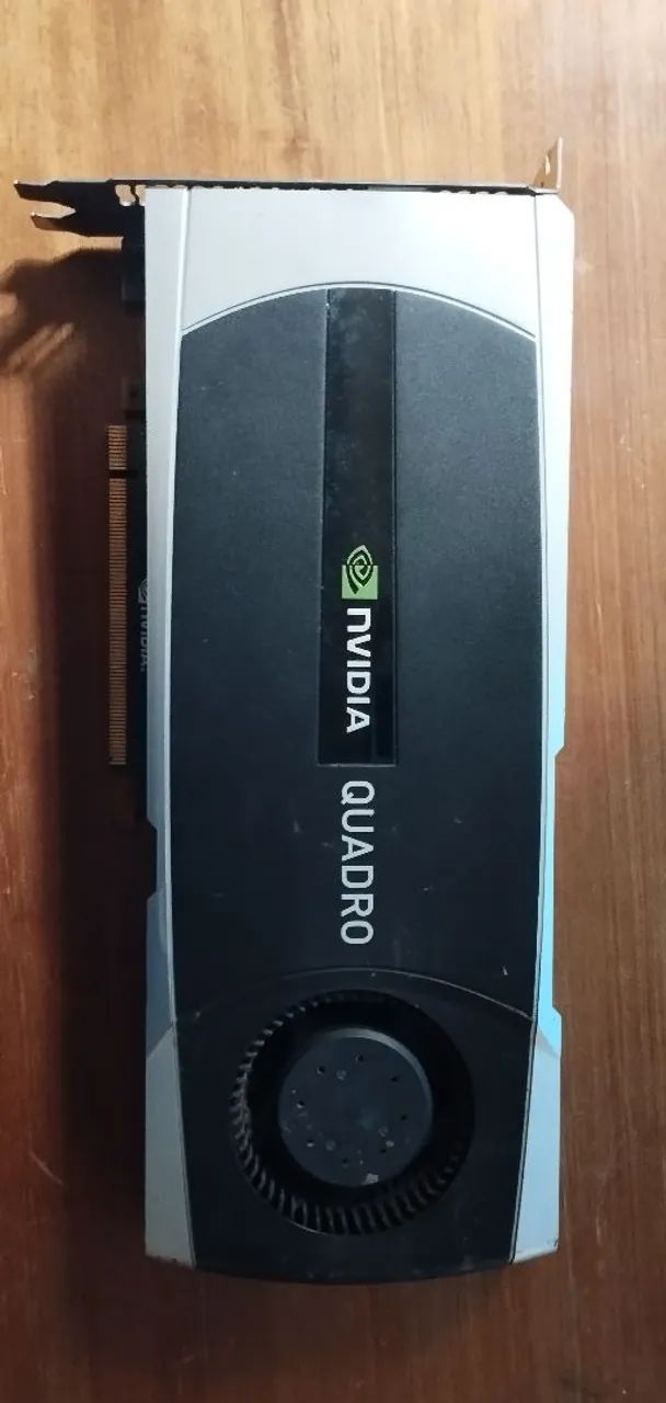 NVIDIA Quadro 6000 6GB GDDR5 ? Funcionando