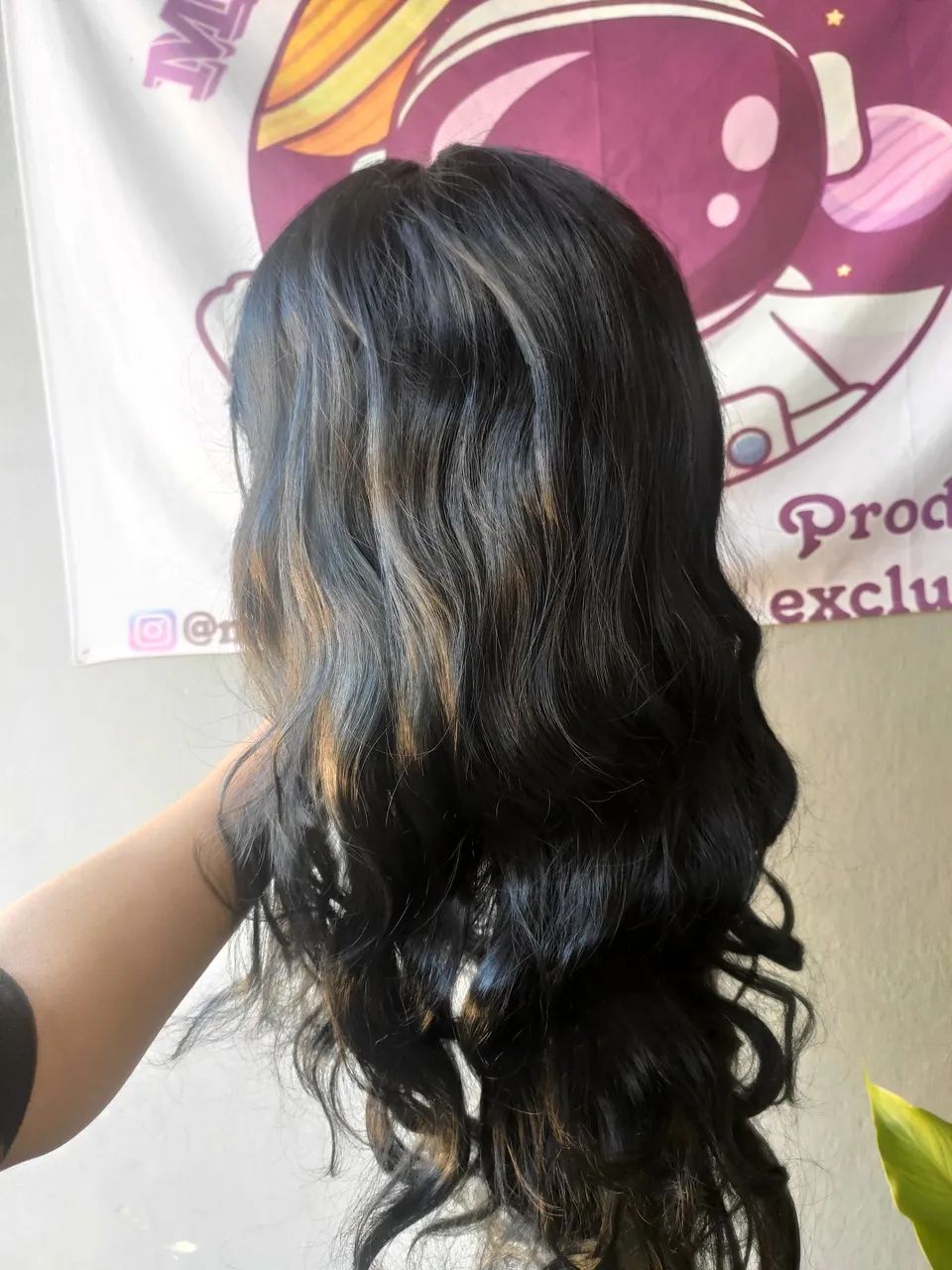 PERUCA Preta longa nova - Foto 4