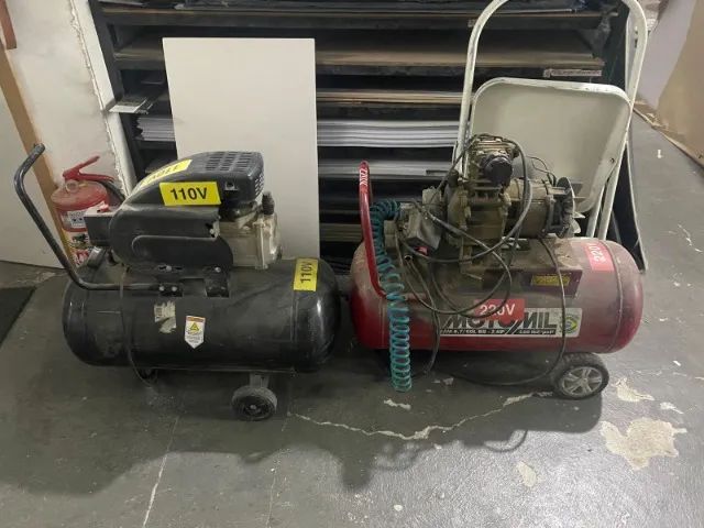 COMPRESSOR DE AR COM DEFEITO
