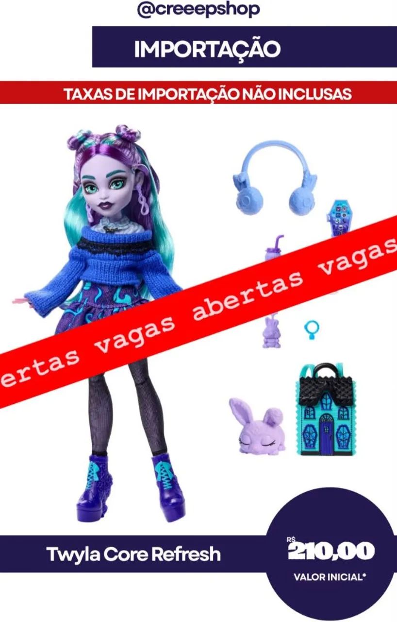 twyla core refresh monster high