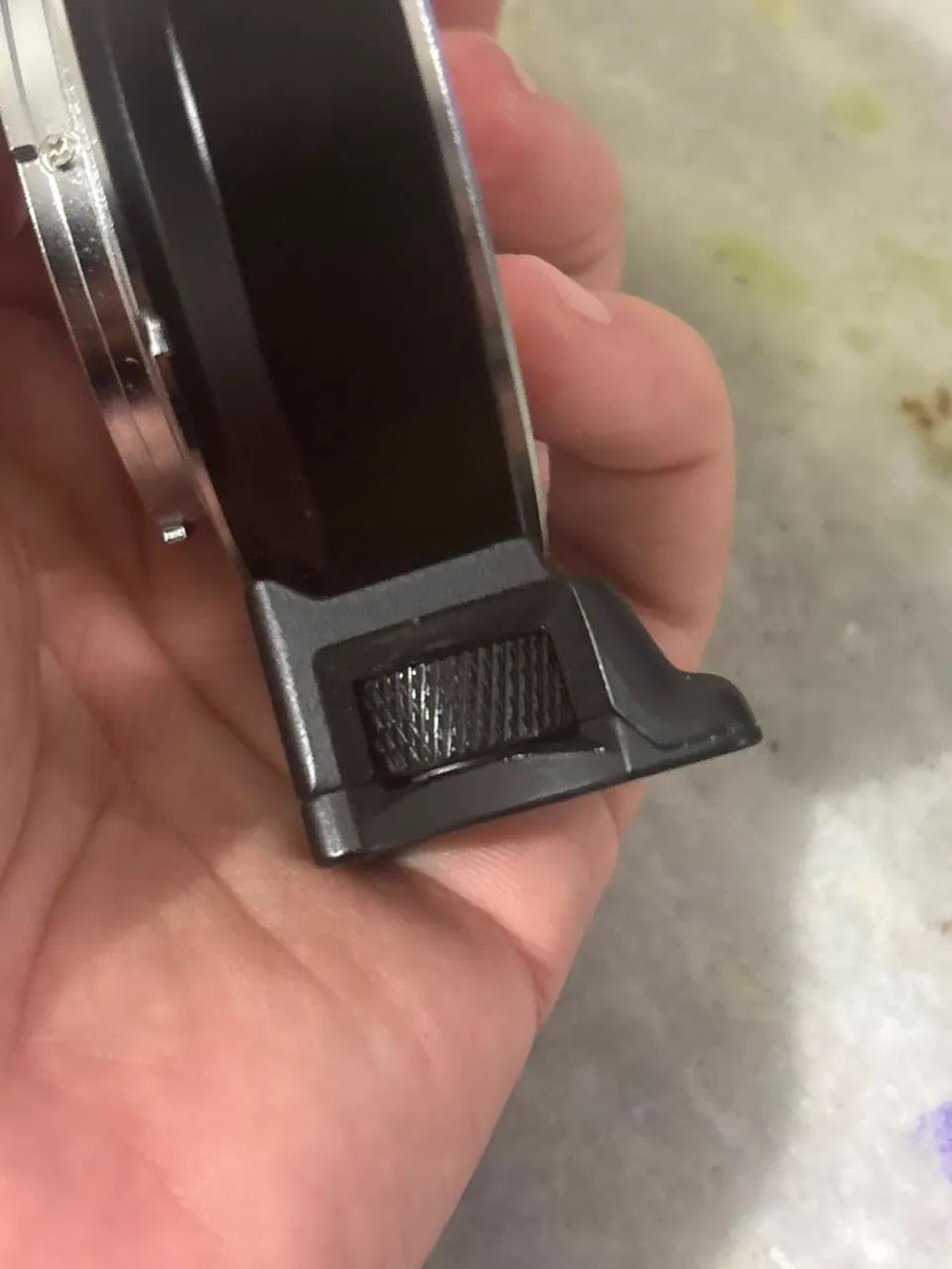 adaptador é um Viltrox EF-E Mount - Sony - Foto 5