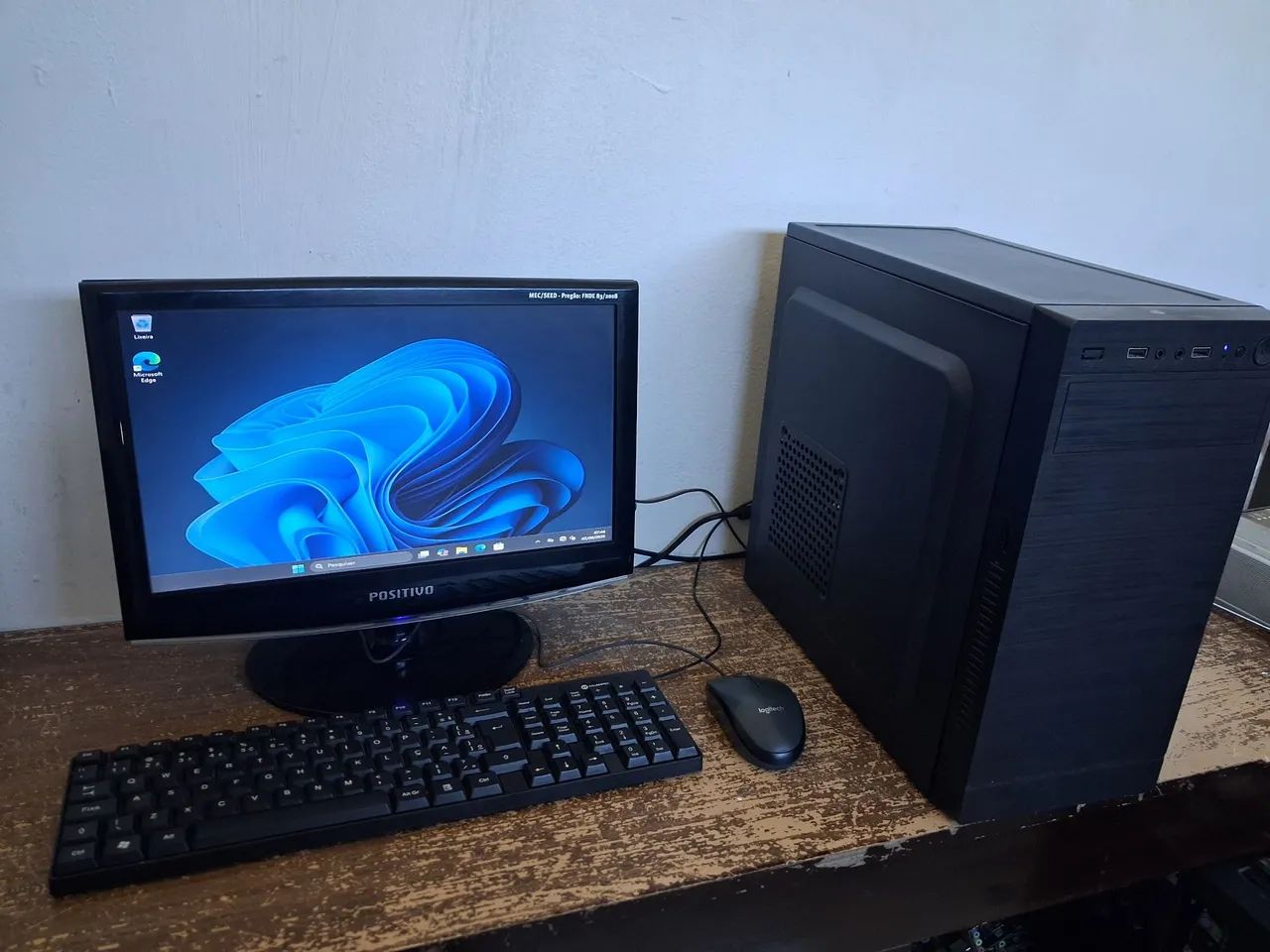 Computador com ssd completo 