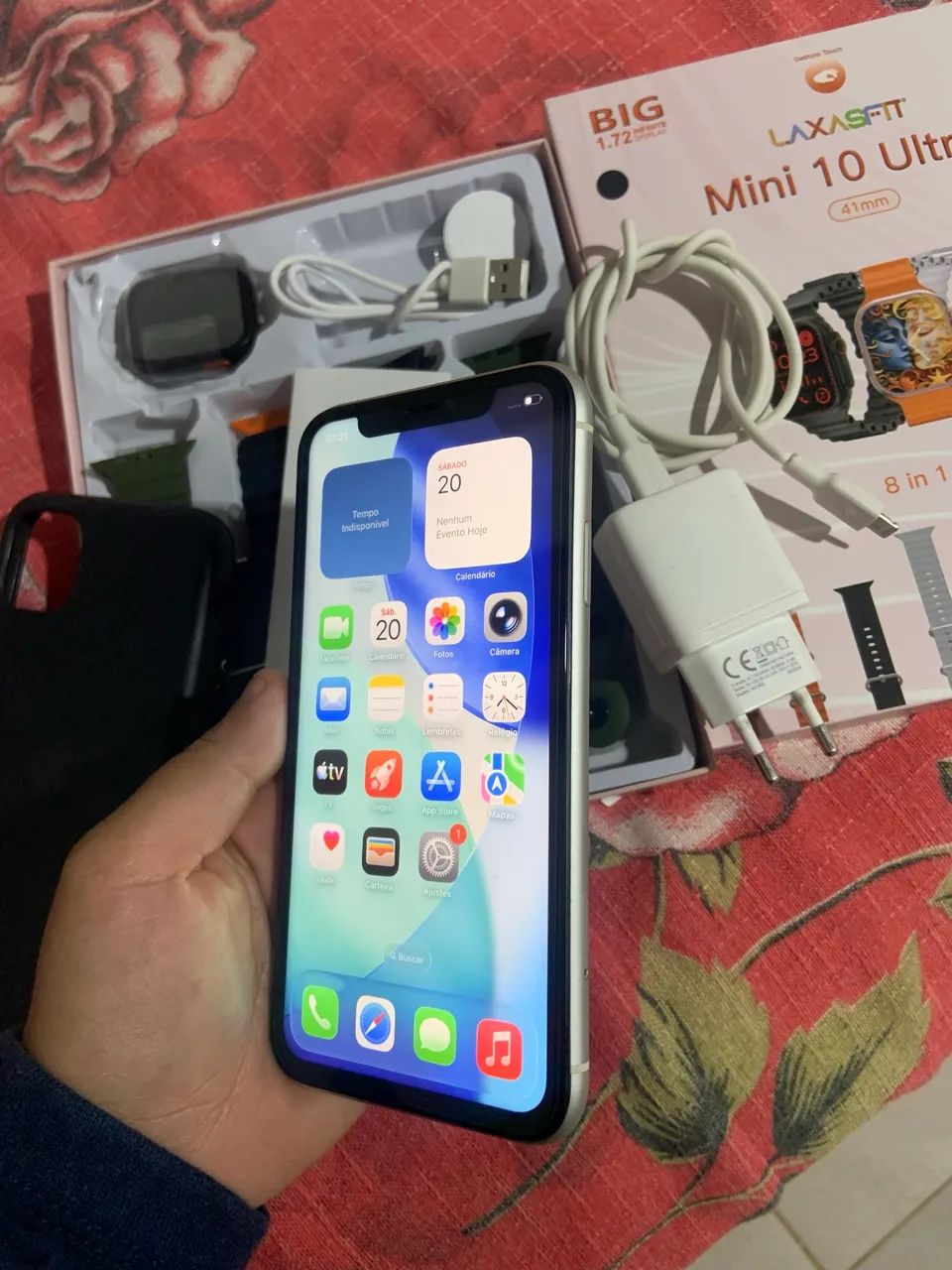 iPhone 11 128GB + Relógio digital  - Foto 2