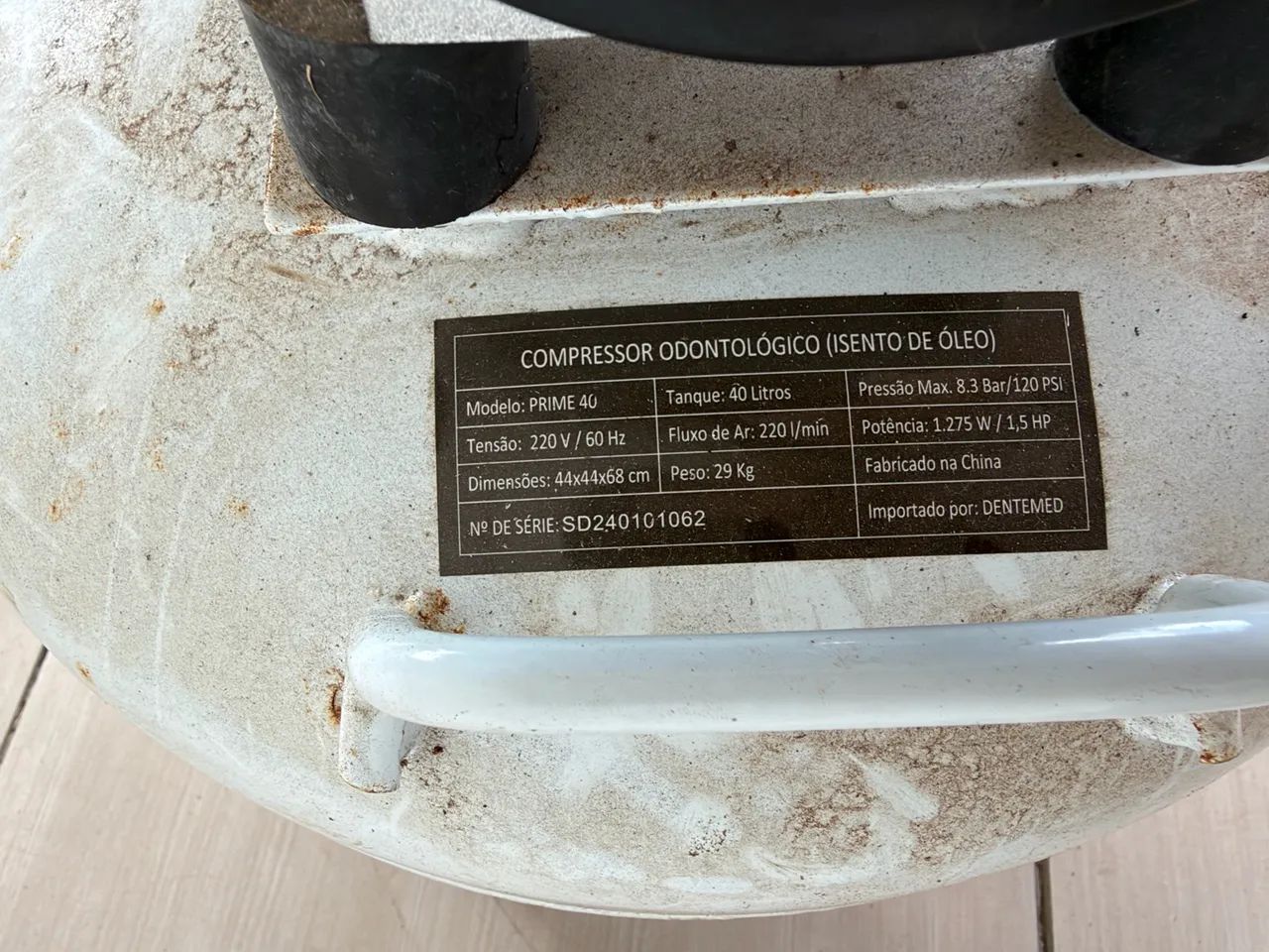 Vendo compressor dentemed  40 litros  - Foto 4