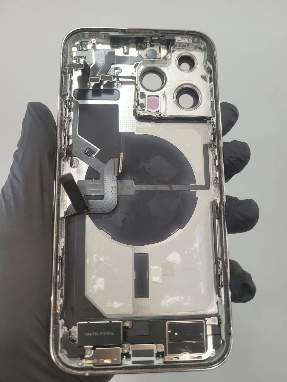 Carcaça Original iPhone 14 Pro Max Branca Completa Usada Sem Chip - Foto 2