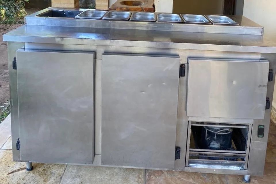 Balcão com codimentadora refrigerado inox - Foto 5