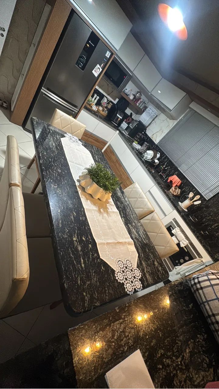 Mesa de mármore impecável !!  - Foto 2