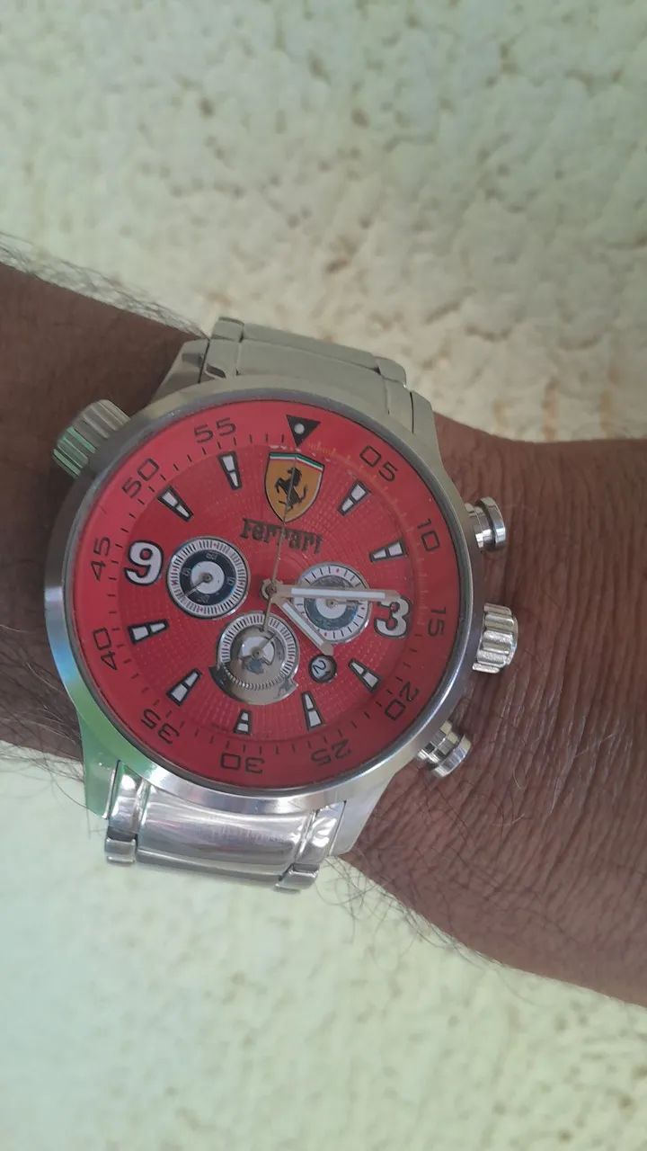 Relógio Ferrari lindíssimo  - Foto 4