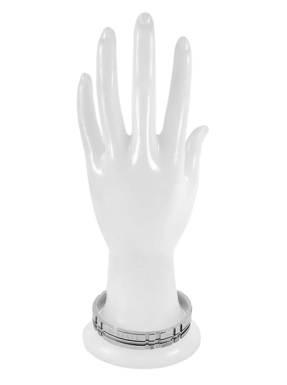 Bracelete Versace Tartan Prateado - Foto 4