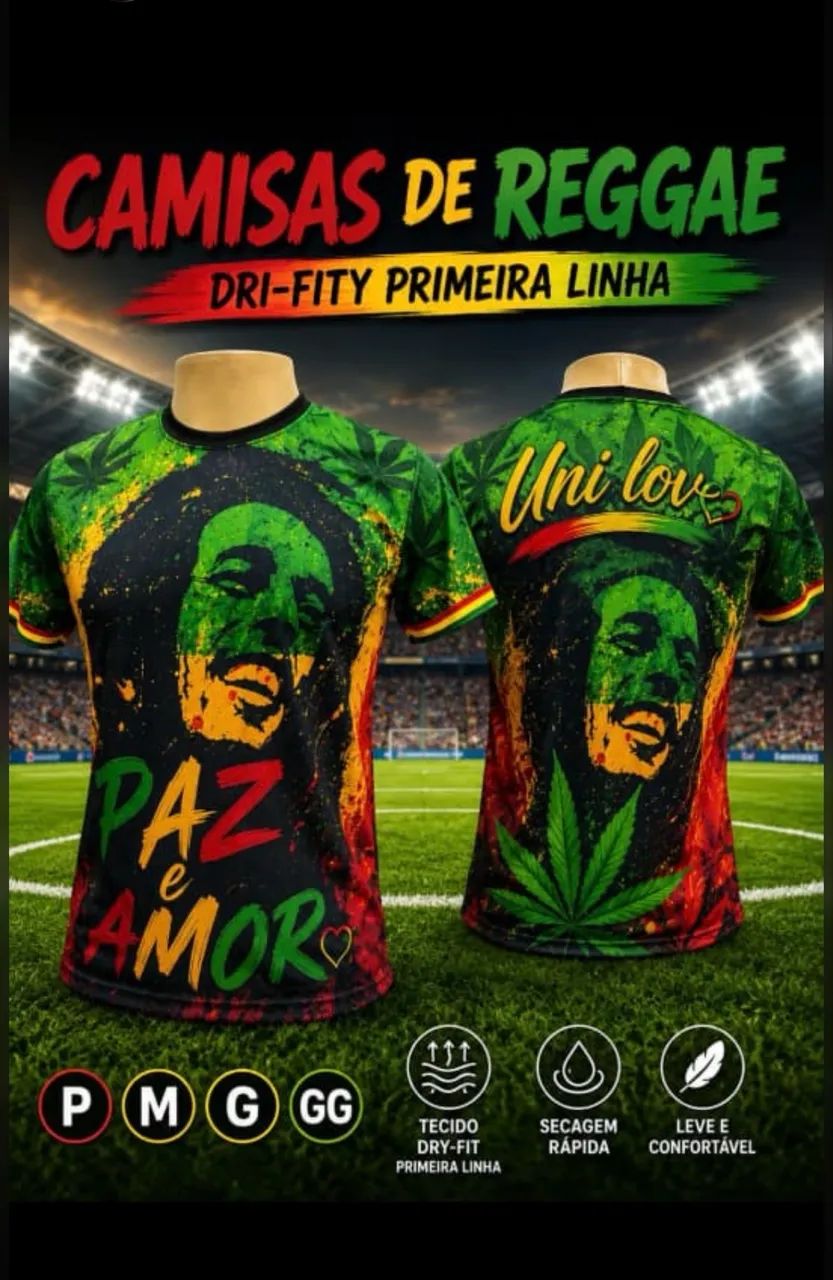 Camisas de Reggae  - Foto 3