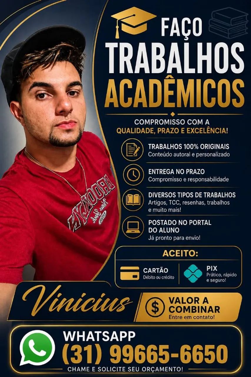 Realizo Atividades e Trabalhos Acadêmicos 