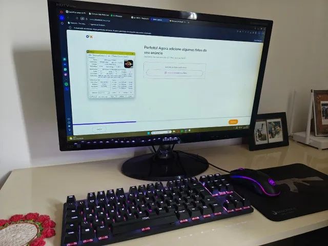 Setup gamer completo pronto para uso