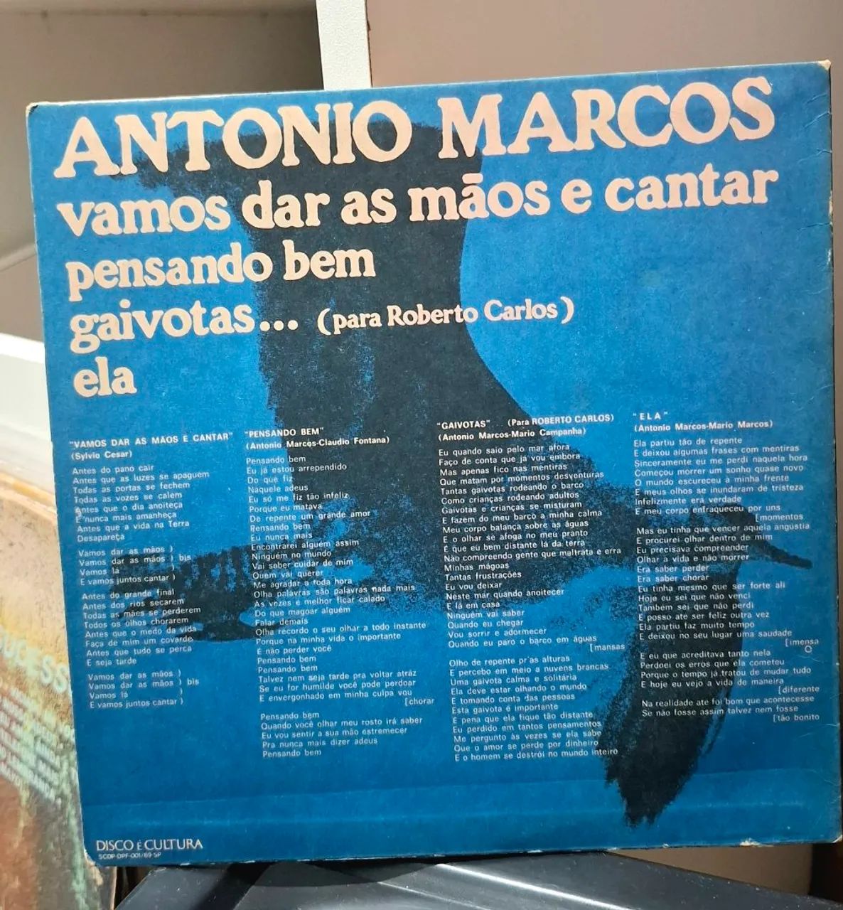 Compacto 7" Antônio Marcos - Vamos Dar as Mãos e Cantar e outros... - Foto 2