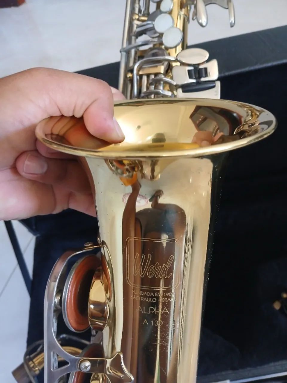 Saxofone Alto Weril Alpha A130 - Foto 3